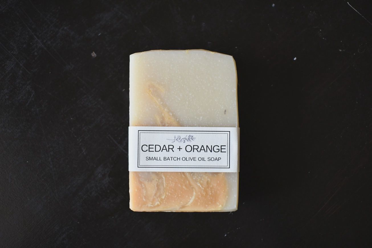 Cedar + Orange - Olive Oil Soap