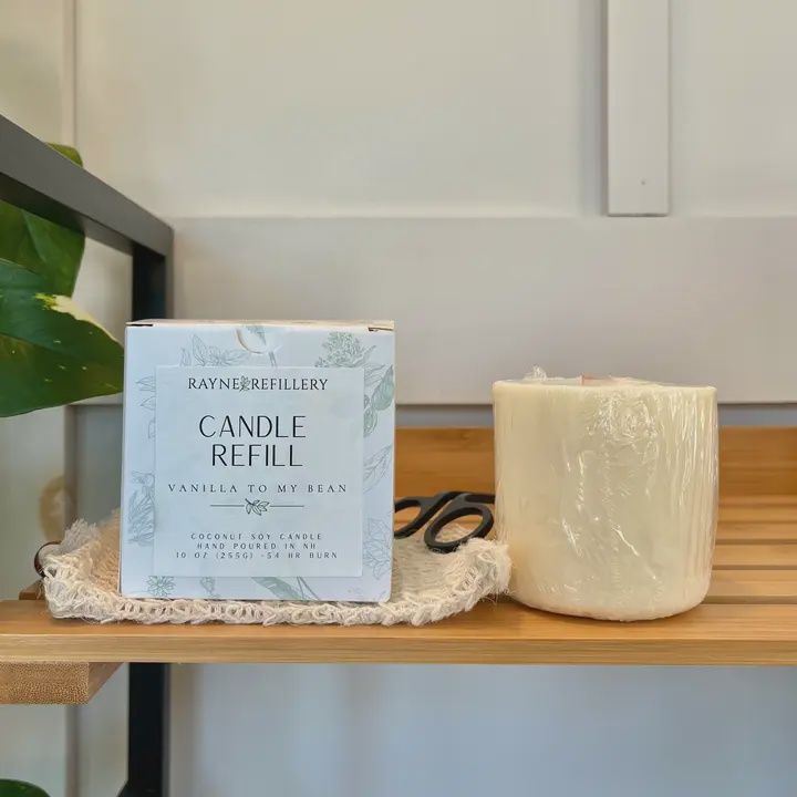 RR Coconut Soy Wax Candle - REFILL / for Birthstone Vessel