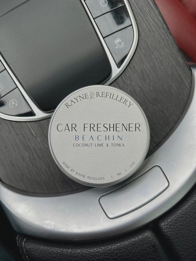 RR Car Freshener - Refillable, Type: Beachin