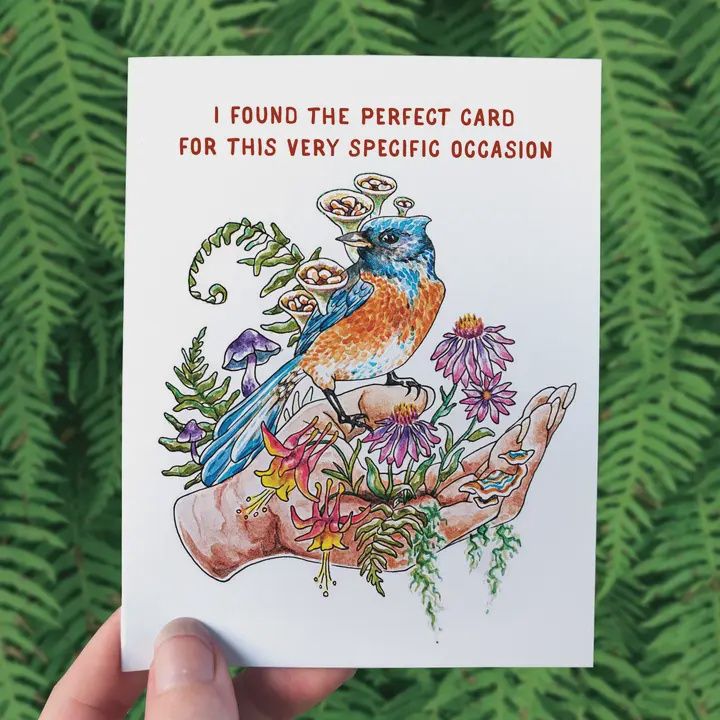 The Perfect Card Greeting Card