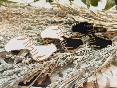 Pinky Promise Enamel Pin