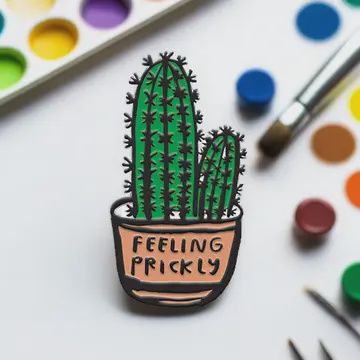 Feeling Prickly Pin - Case Pack of 6 Pins