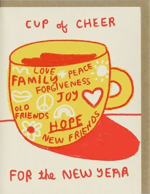 Cup of Cheer Greeting Card
