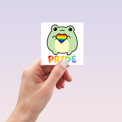 Pride Frog Sticker