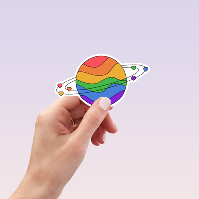 Pride Planet Sticker