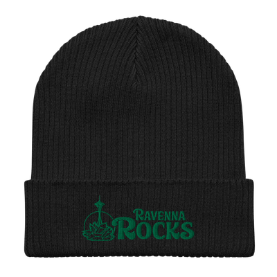 RR Logo Organic Ribbed Beanie | Ravenna Rocks Brand