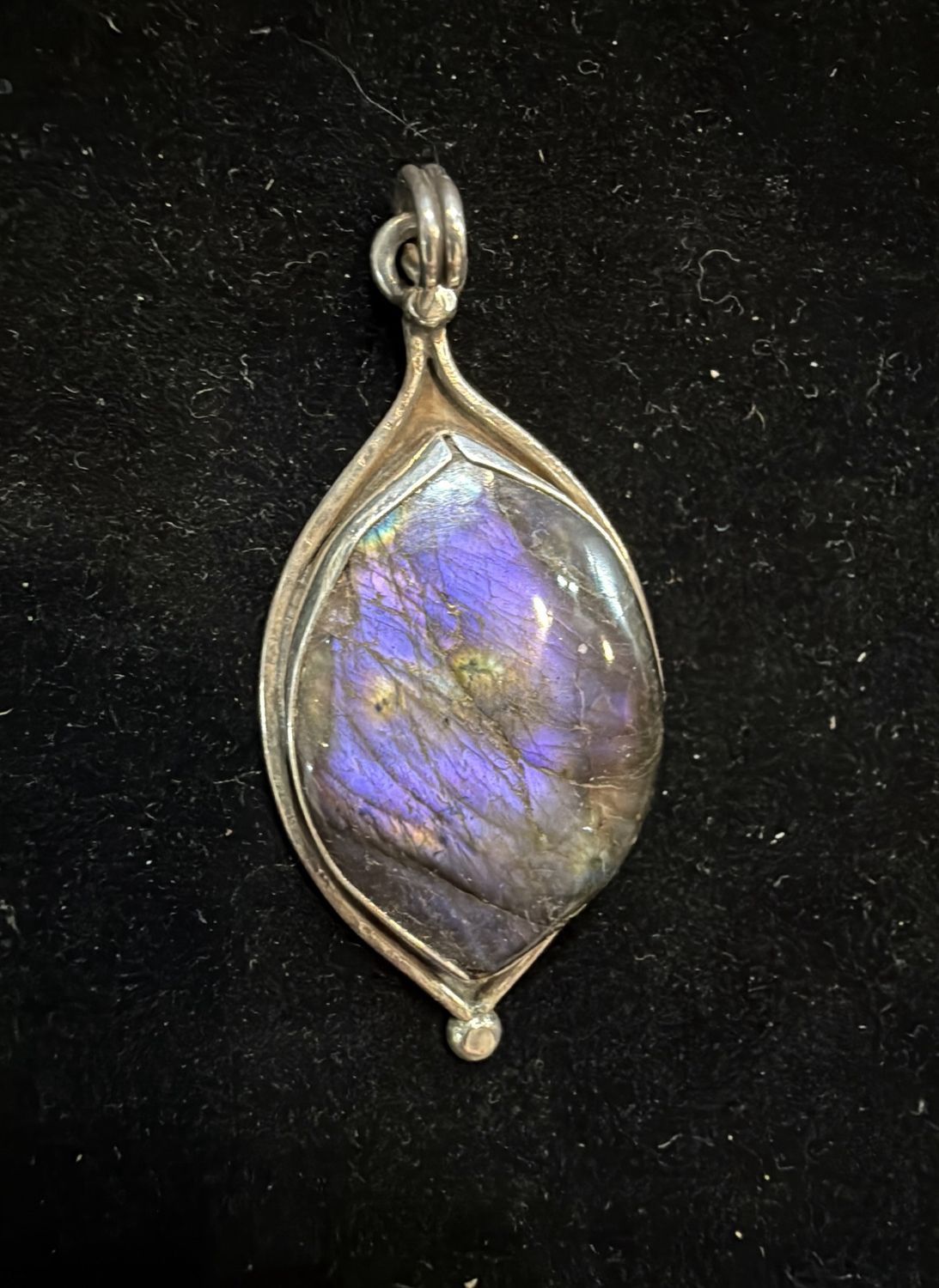 PA Labradorite Sterling Pendant