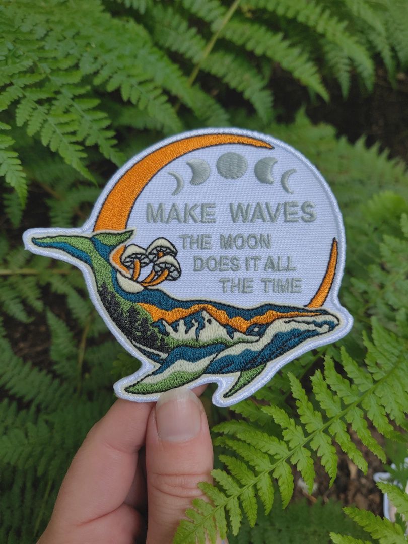 CFS Embroidered Patch, Type: Make Waves