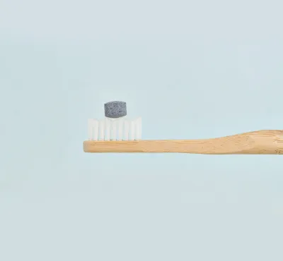 Fluoride-Free Toothpaste Tablets / Charcoal Mint (by oz)