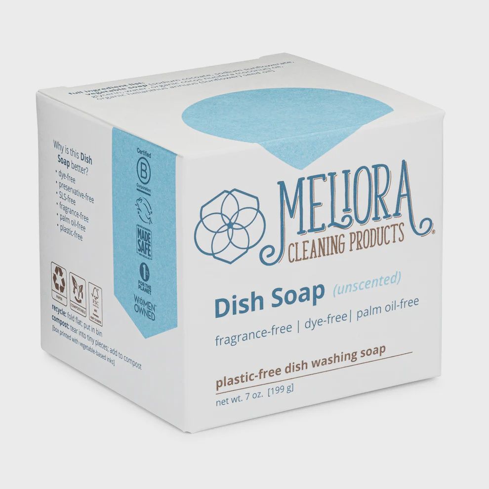 Meliora Dish Soap Bar, Type: Unscented