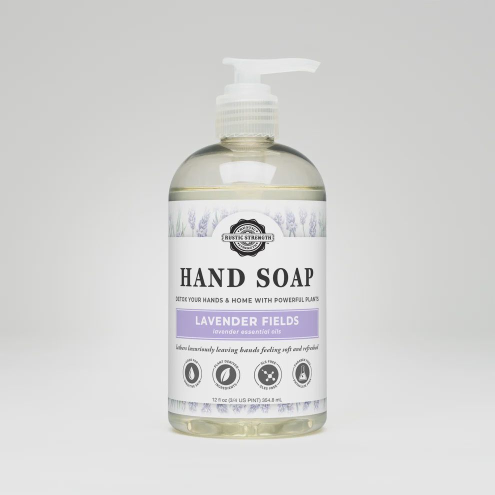 Rustic Strength Liquid Hand Soap (by oz), Type: Lavender