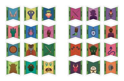 Duengeonmeister RPG Sticker Book by Jef Aldrich