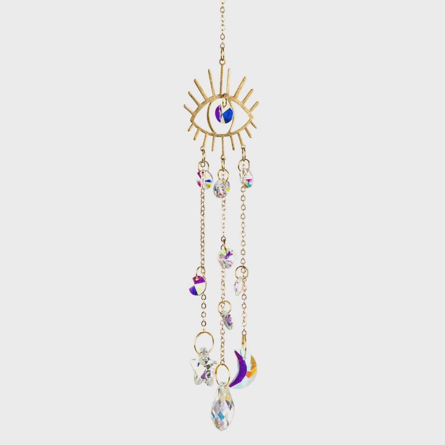 Evil Eye Crystal Suncatcher