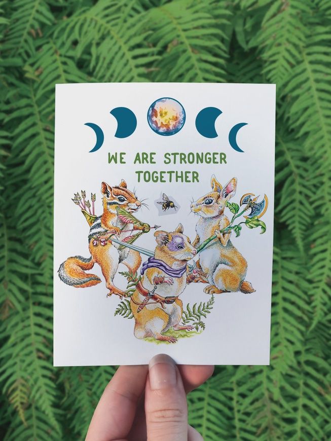 Stronger Together Greeting Card