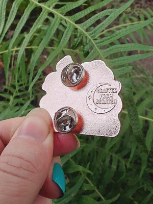 Compost the Rich Enamel Pin