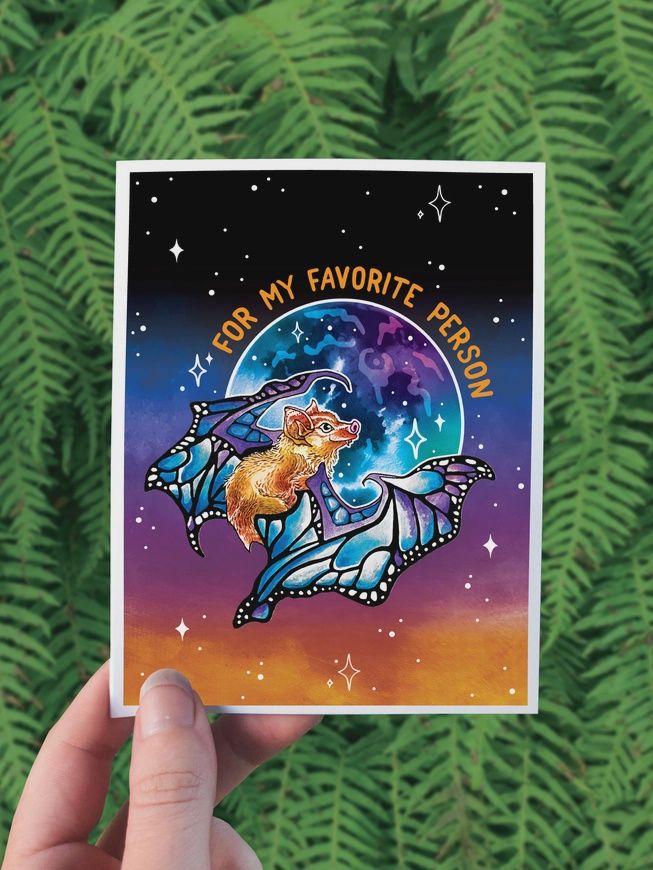 For My Favorite Person Greeting Card