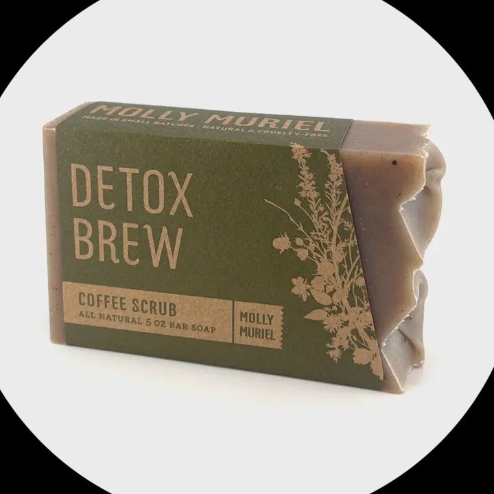 MM Olive Oil Soap Bar - Detox Brew / Coffee Scrub