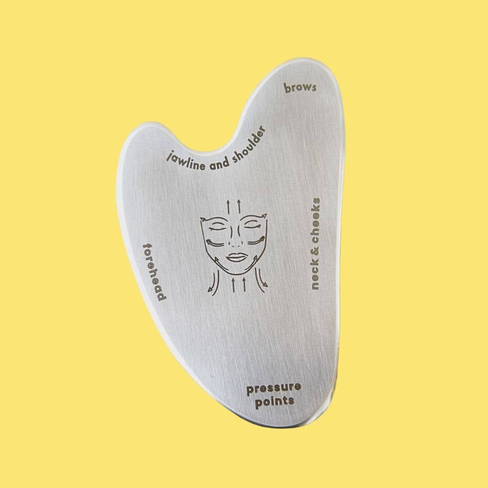 Stainless Steel Gua Sha Facial Massage Tool