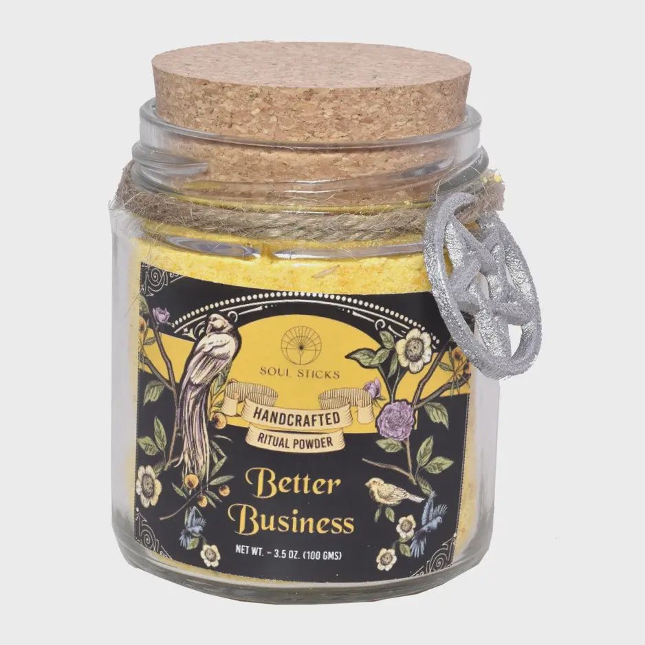 Ritual Spell Powder Jar | 3.5oz, Style: Better Business