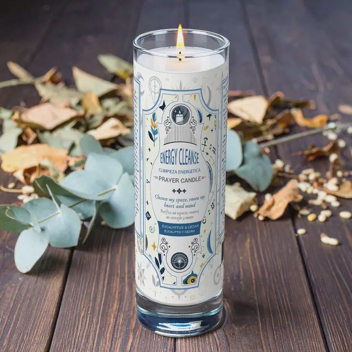 Hurricane Prayer Candle, Type: Energy Cleanse