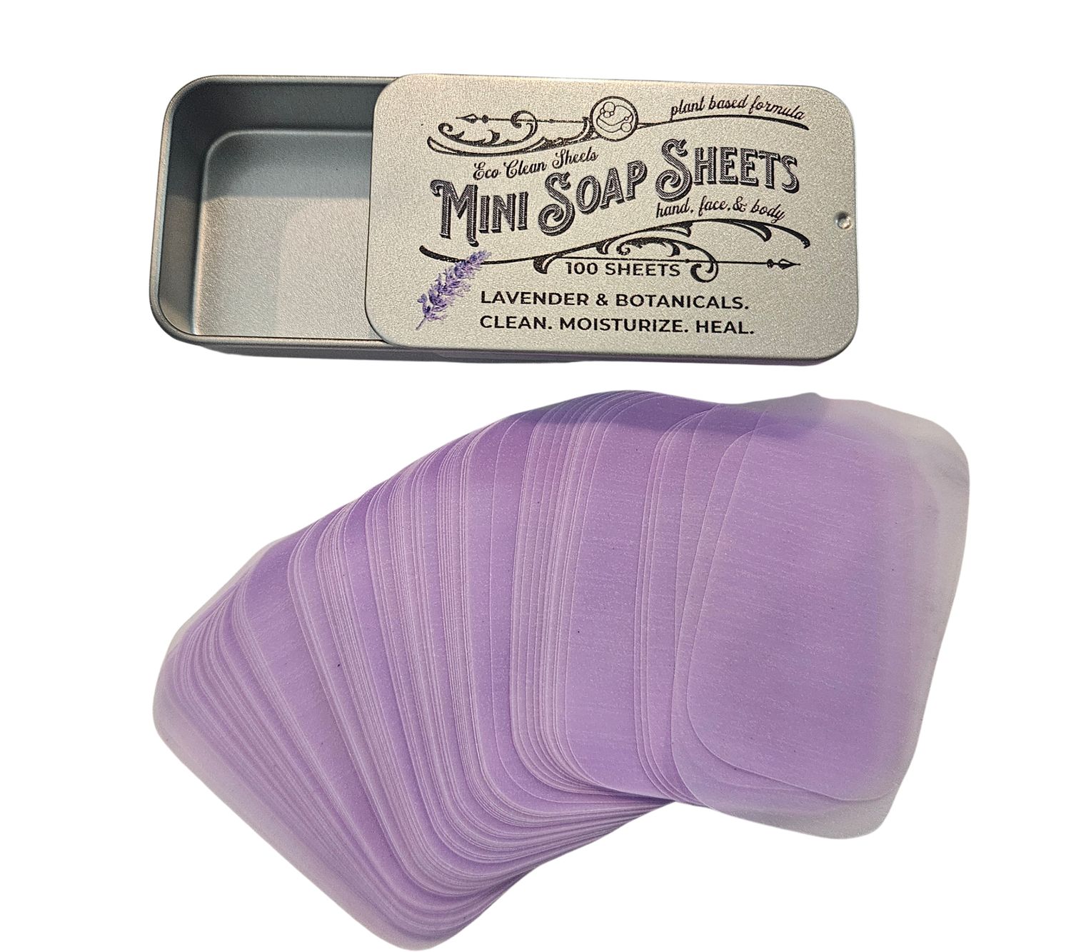 Soap Sheets - Hand, Face &amp; Body - Pland based &amp; sustainable