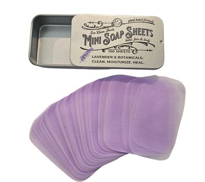 Soap Sheets - Hand, Face &amp; Body - Pland based &amp; sustainable