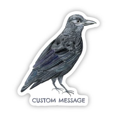 Ravenna Crow Sticker - 3in Sticker