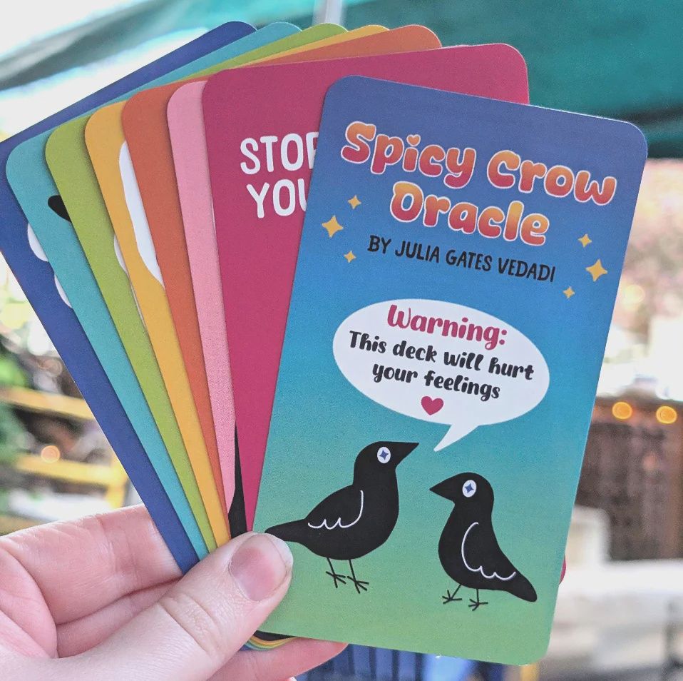 Spicy Crow Oracle Deck