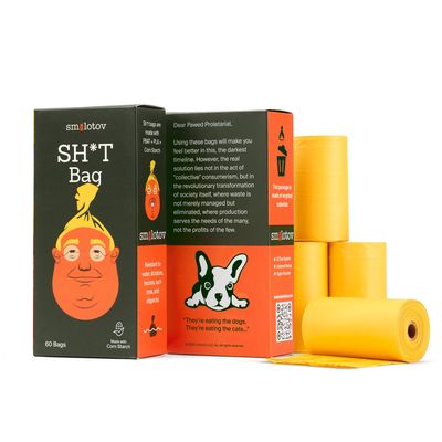 SH*T Bag - Stable Genius - Premium Pet Waste Bags x Smolotov