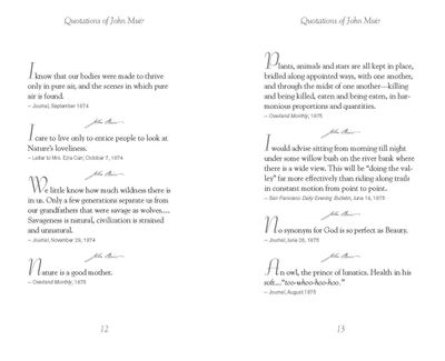 Quotations of John Muir