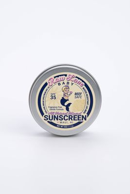 SPF 35 Reef-Safe Baby Mineral Sunscreen Tin / Fragrance Free