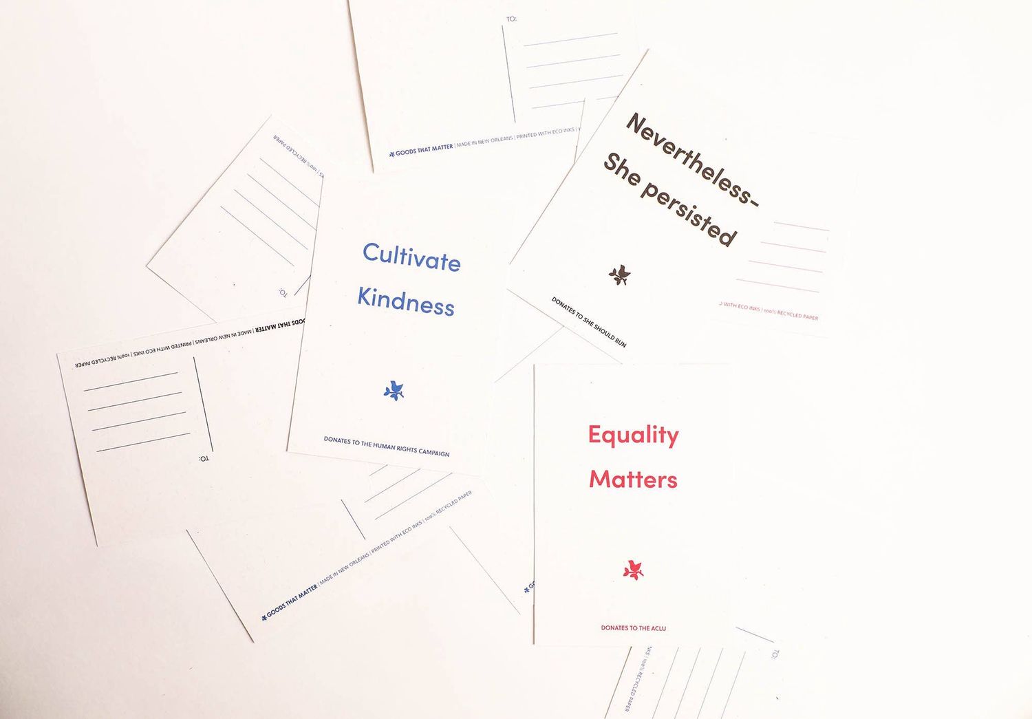 Speak Up Postcards