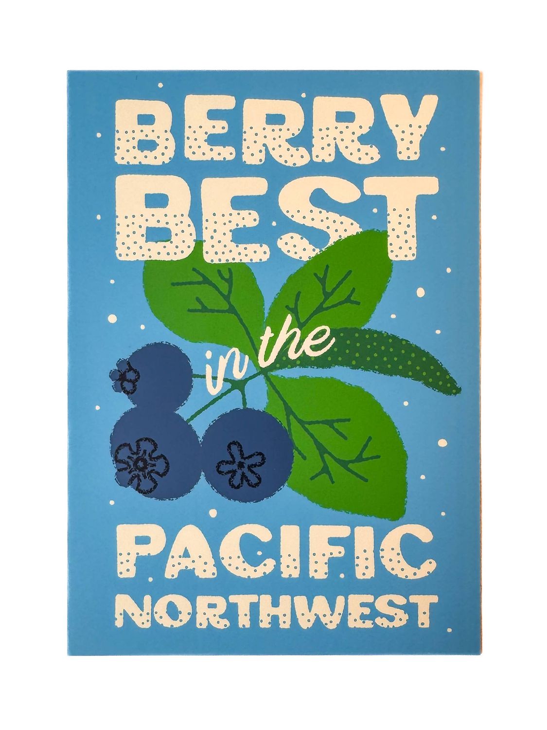 Berry Best in the Pacific Northwest Postcard