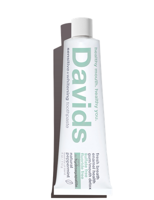 Davids Full Size Sensitive Whitening Premium Toothpaste