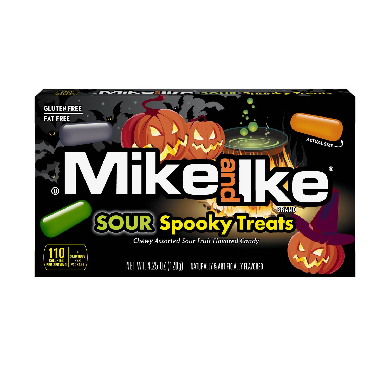 Mike &amp; Ike Sour Spooky Treats Box 4.25oz
