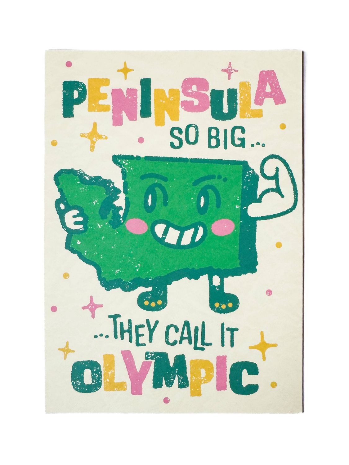 "Big" Olympic Peninsula Postcard