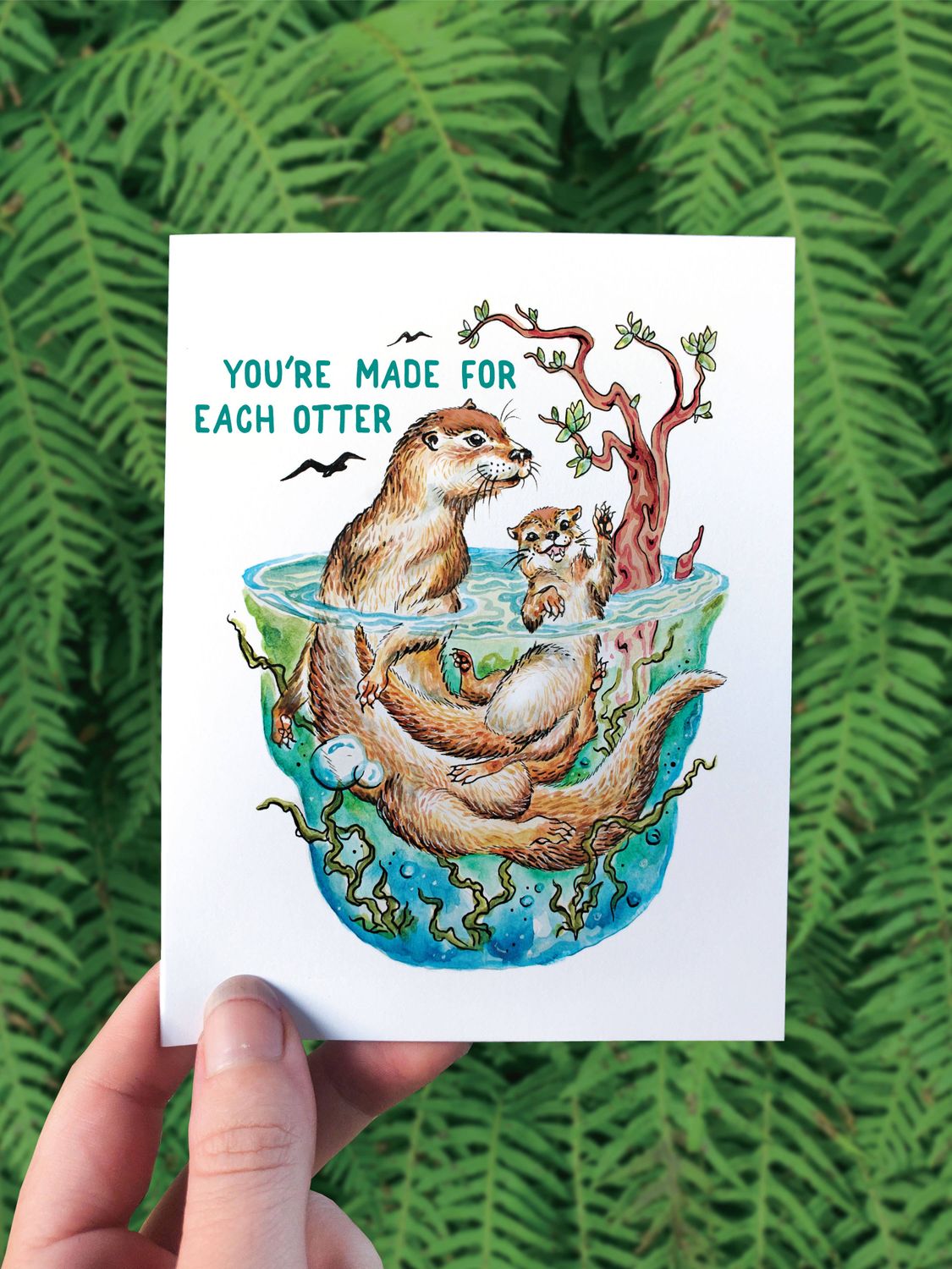 Made For Each Otter Greeting Card