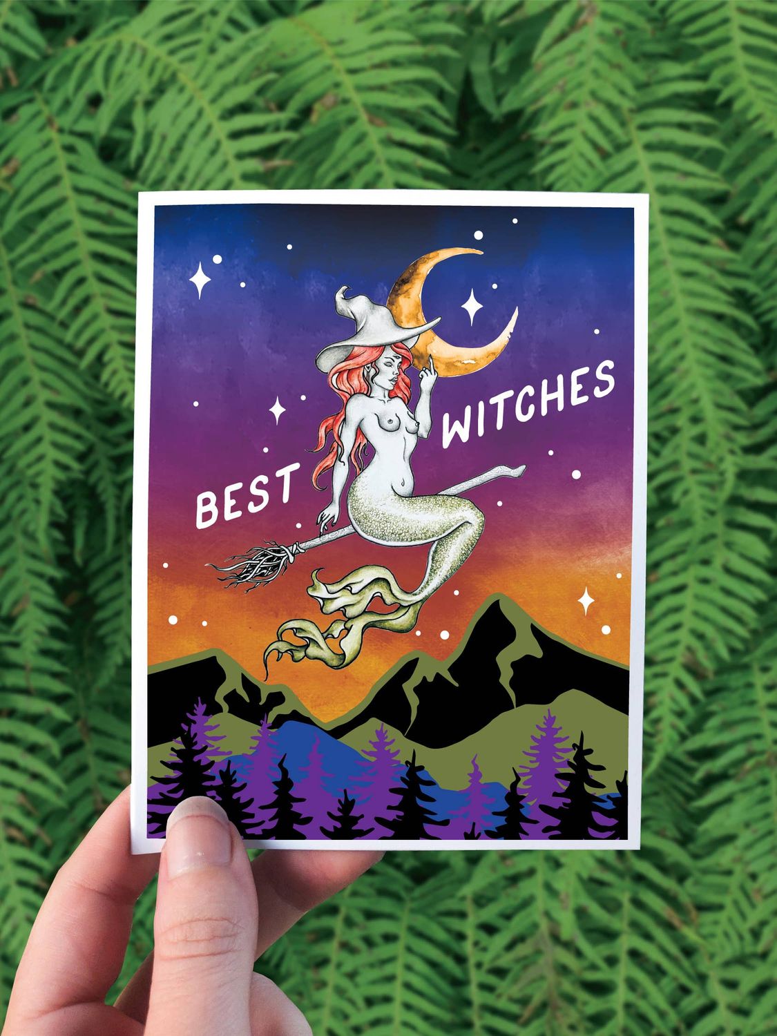 Best Witches Seaside Yachats OR Greeting Card