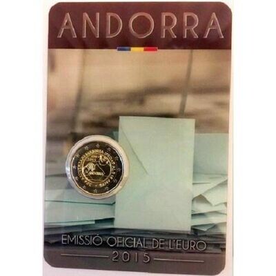 Andorra 2€ 2015 - Mayoria De Edad