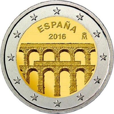 2€ EspaÑa 2016 - Acueducto Segovia