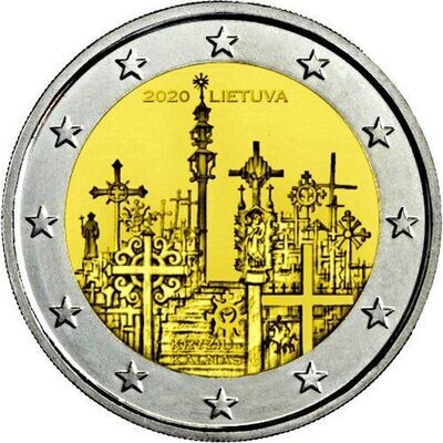 2€ Lituania 2020 - Cruces