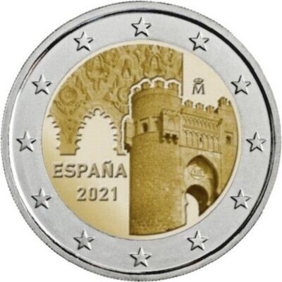 2€ EspaÑa 2021 - Ciudad De Toledo