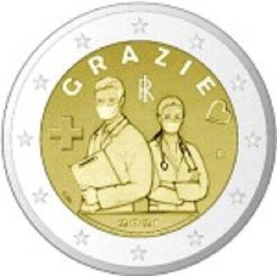 2€ Italia 2021 - Grazie