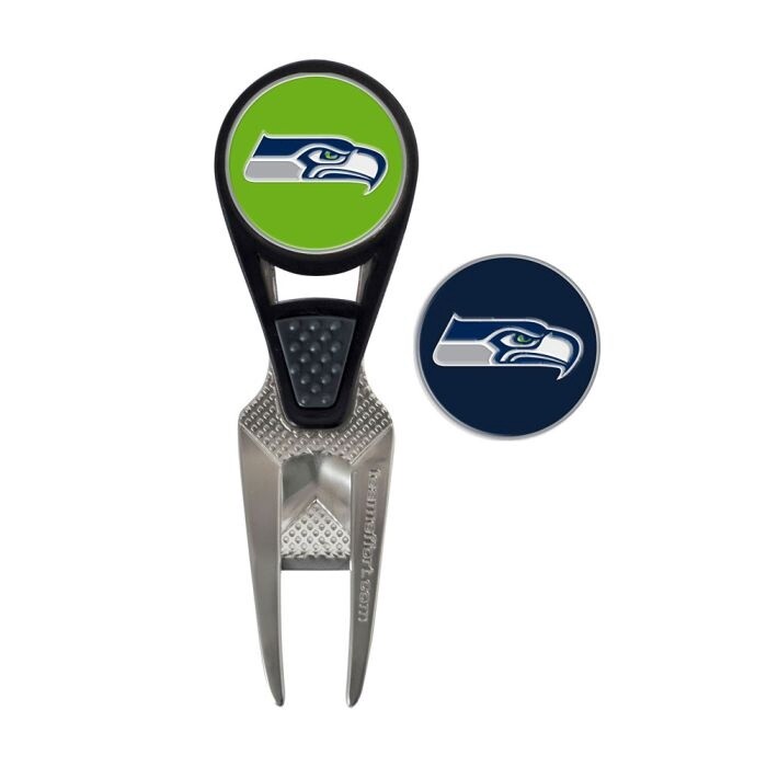 Seattle Seahawks Divot Tool & Ball Markers