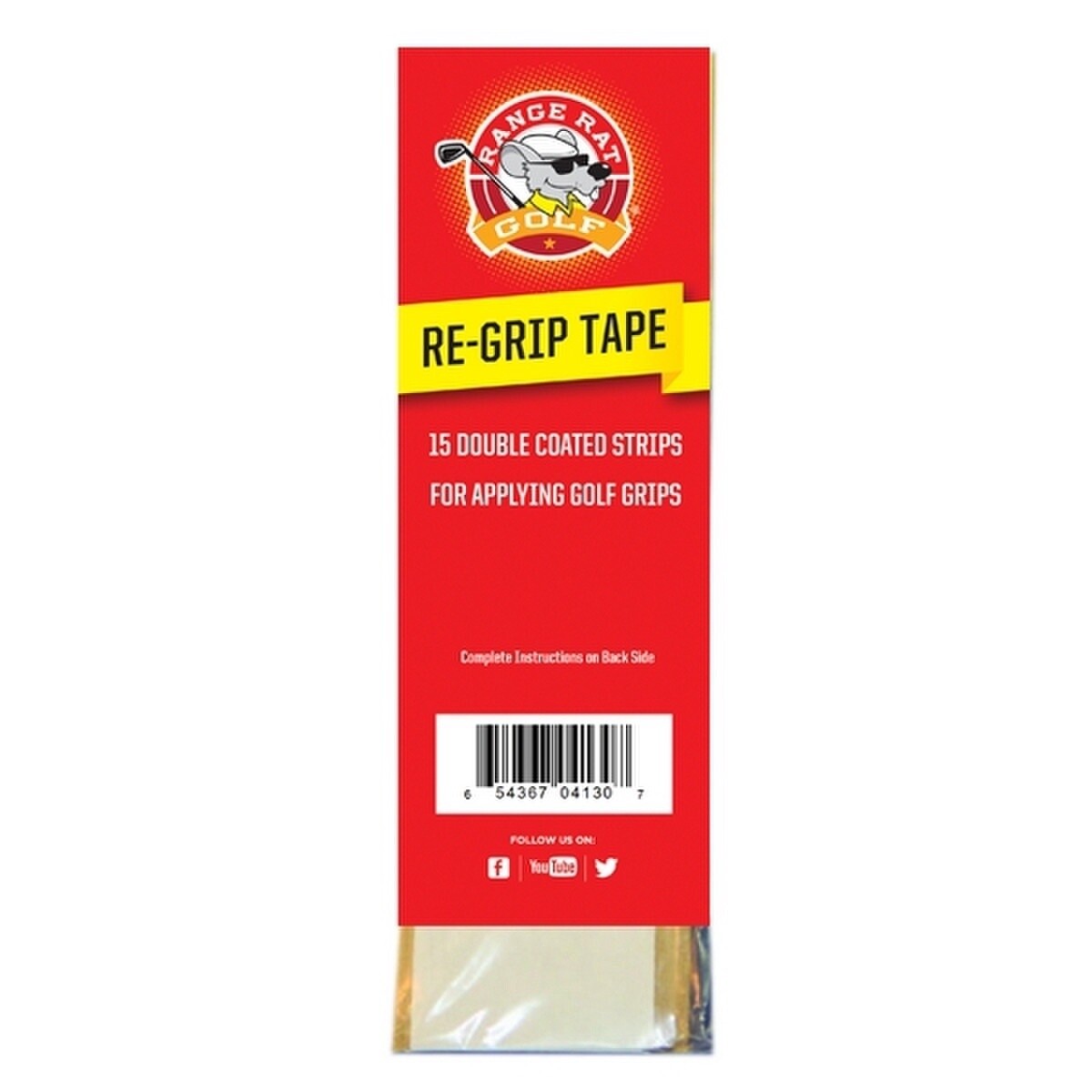 Range Rat Grip Tape Strips 15 Pack