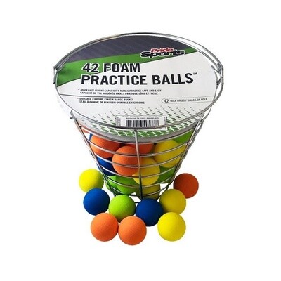 Foam Practice Golf Balls 42 Count