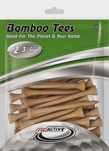 Proactive 2 3/4" Bamboo Tees 100 Pack