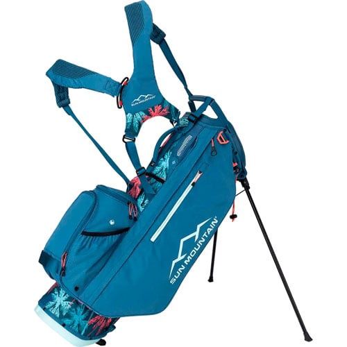 Sun Mountain 3.5 14-Way Women&#39;s Stand Bag CLOSEOUT, Color: Plm/Spruce/Corl