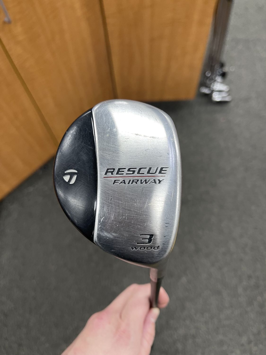 USED TaylorMade Rescue Fairway Wood, Hand: Right, Loft: 3W, Shaft: Regular