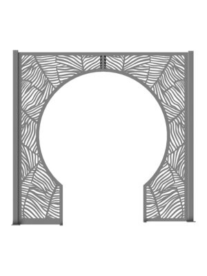 Verdure Arch Gate Dove Grey